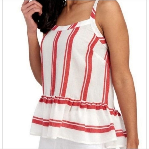 For The Republic Striped lightweight tank top - Picture 3 of 3